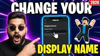 How to Change Your Display Name on Roblox 2026