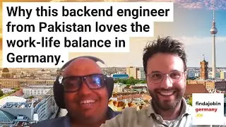 Why this backend engineer from Pakistan loves the work life balance in Germany.