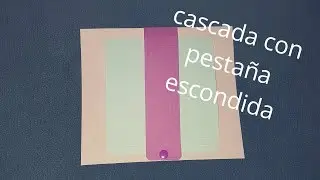 Cascada con pestaña escondida