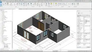 AutoCAD 2D to Revit 3D pt2 Doors and Windows