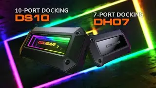 DS10 10-Port Docking Station & DH07 Slim 7-Port Docking Hub
