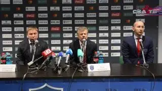 СКА – «Северсталь». Пресс-конференция