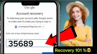 Backup Code Kaise Pata Kare | Enter One Of Your 8-Digit Backup Codes 8-Digit Backup Codes Gmail
