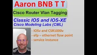 router vlan tagging and efp (service instances)