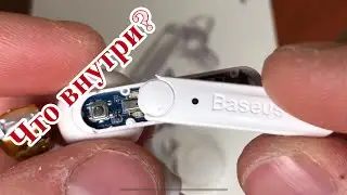 Что внутри Bluetooth наушника Baseus Earphone с AliExpress?