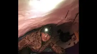 Зимний Экстрим поход с ночёвкой в снежной пещере,  обвал одной пещеры!!!!