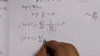 A particle is describing a plane curve.If the tangential and normal accelerations are each constant