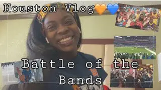 Mini Vlog: Battle of the Bands in Houston, Texas🧡💙/Langston University/ TheManiShow💕