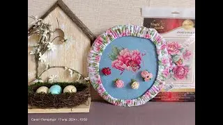 20. После перерыва) Что начала, что вышиваю этой весной часть 1