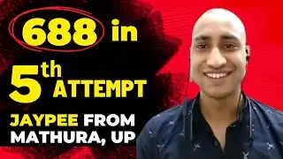 Expecting 688 in 5th Attempt in NEET 2023 -Not OK with BAMS - Inspiring Story of Jaypee from Mathura