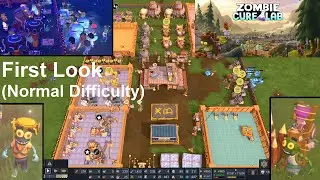 Zombie Cure Lab - First Look on Normal Difficulty (Part 1) - No Commentary Gameplay