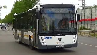 Автобус НеФАЗ-5299-40-52 с маршрутом №65 "Платформа Ольгино - Торбеево"