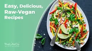 Raw Vegan Recipes | Hummus, Wrap, Apple Porridge, Pesto | Fazıl Alaşahin