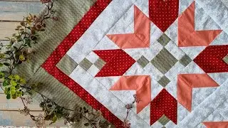 Como fazer QUILTING na toalha de mesa de PATCHWORK para o Natal! Passo a passo fácil para iniciantes