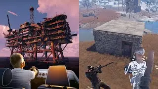 we raided with c4 from oil rig