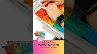 Mandala Boxie Case Tutorial & Shop Now! #craftydiy  #EmbroideryFun  #stitchtutorial #handmadegifts