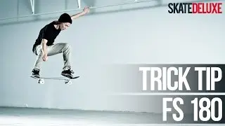 How to FS 180 Ollie | Skateboard Trick Tip | skatedeluxe
