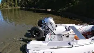 Zodiac Cadet 270 ALU with 5HP Honda Outboard. PT1