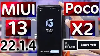 Poco X2 MIUI 13 [22.1.4] Review | Poco X2 New Update