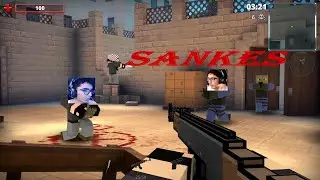 Pixel Striker 3D Goku gameplay (free game)