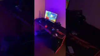 My New Setup! Homall Gaming Desk