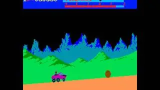 Moon Patrol- one credit clear