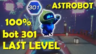 ASTROBOT 100%  - last SECRET level - Bot 301 - Chop chop master! #astrobot #astrobotgameplay