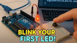 Learn Arduino Programming by Building a Simple LED Blink Project - Step by Step Tutorial