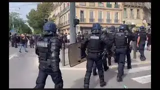 🔥 Marseille - Francfort 13/09/2022 les supporters Allemand sont chauds ⚠️ ⚠️ 🔥