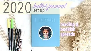 2020 Bookish Bullet Journal Setup
