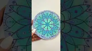 Colour Explosion 💥🌈 #colouring #art #painting #mandala #arttherapy #relaxingvideo #satisfyingvideos