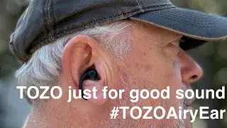 TOZO Open EarRing Review The Ultimate Comfortable Headphones #TOZOOpenEarRing