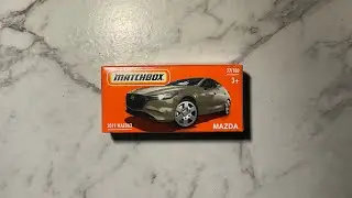 Matchbox 2019 Mazda 3 Unboxing