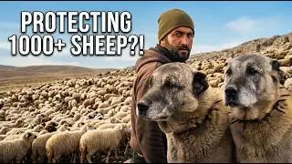 Rare Kangal Dogs Protect 1000 Sheep | Real Life in Turkey