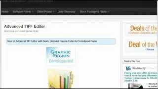 Advanced Tiff Editor Coupon Code for 10% Discount
