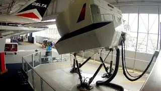 Non-Pilot tries & FAILS to Land Airliner = epic crash - 737-200 full motion Level D sim