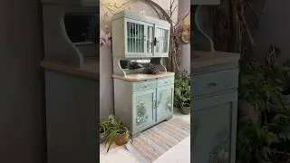 СПАСЛА И ПОДАРИЛА МНОГИЕ ЛЕТА …новая жизнь буфета #перекраскамебели #редизайнмебели #diy