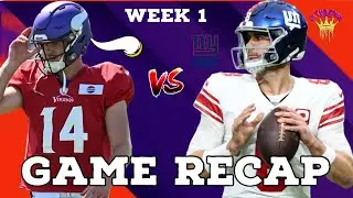 Vikings dominated Giants today 28-6