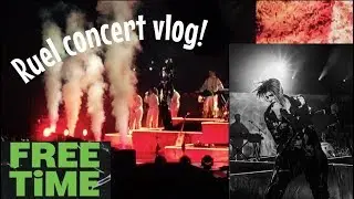 Ruel Free Time Melbourne Australia concert vlog