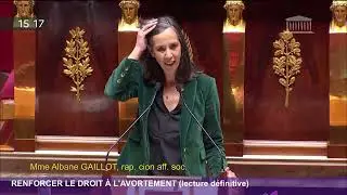Retrouvez ma dernière intervention à l’hémicycle, en lecture définitive de la #pplivg 💚✊