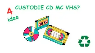 Creative recycling cd and cassette videotape cases - creative recycling tutorial # 7