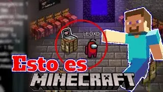Minecraft pero en Among us .... Epicooooo