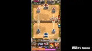 jogando clash Royale   ao vivo   Arena 1 até Arena 2