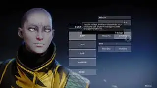 Destiny 2 Warlock Character Creation