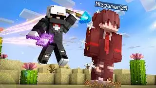 How I Became Minecraft's STRONGEST Player In This Minecraft SMP.. Ft. @NizGamer