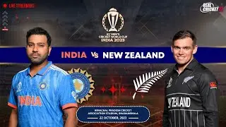 India vs New Zealand World Cup 2023 Match | Real Cricket 22 Live Streaming 🔴