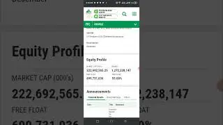 Fauji Fertilizer Company FFC PSX  is better than efert for dividend