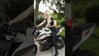 HER FIRST BIKE!!!