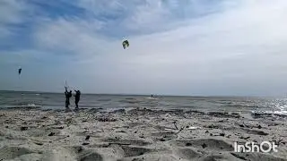 ...весенние Недогорки, Светловодск...кайтсерфинг
