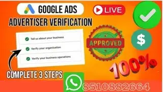 Advertisers Verification Successful  Google Adwords Accounts Verified for Client Us Google Ads